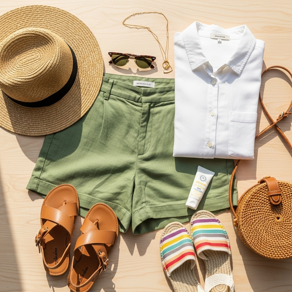 Above-the-Knee Shorts Styling Tips for Summer 