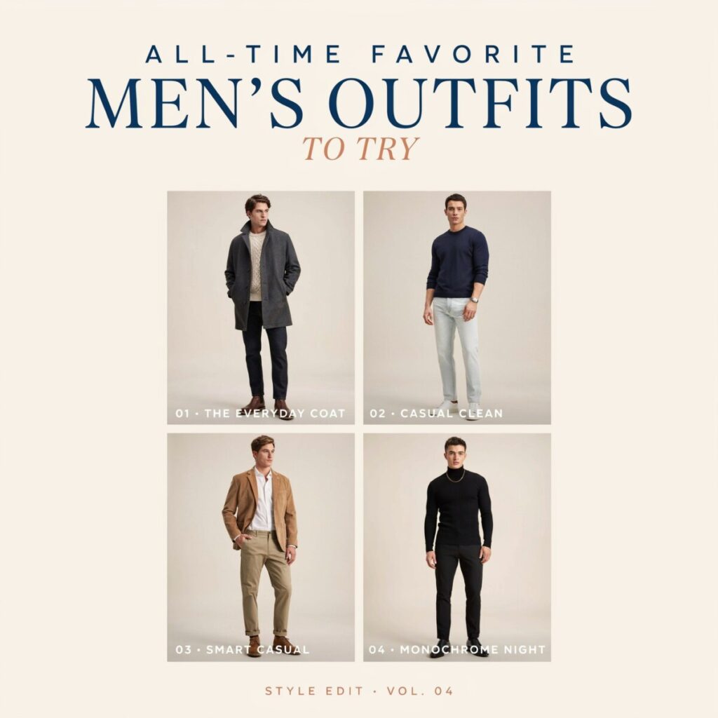 All-Time Favorite Men’s Outfits to Try