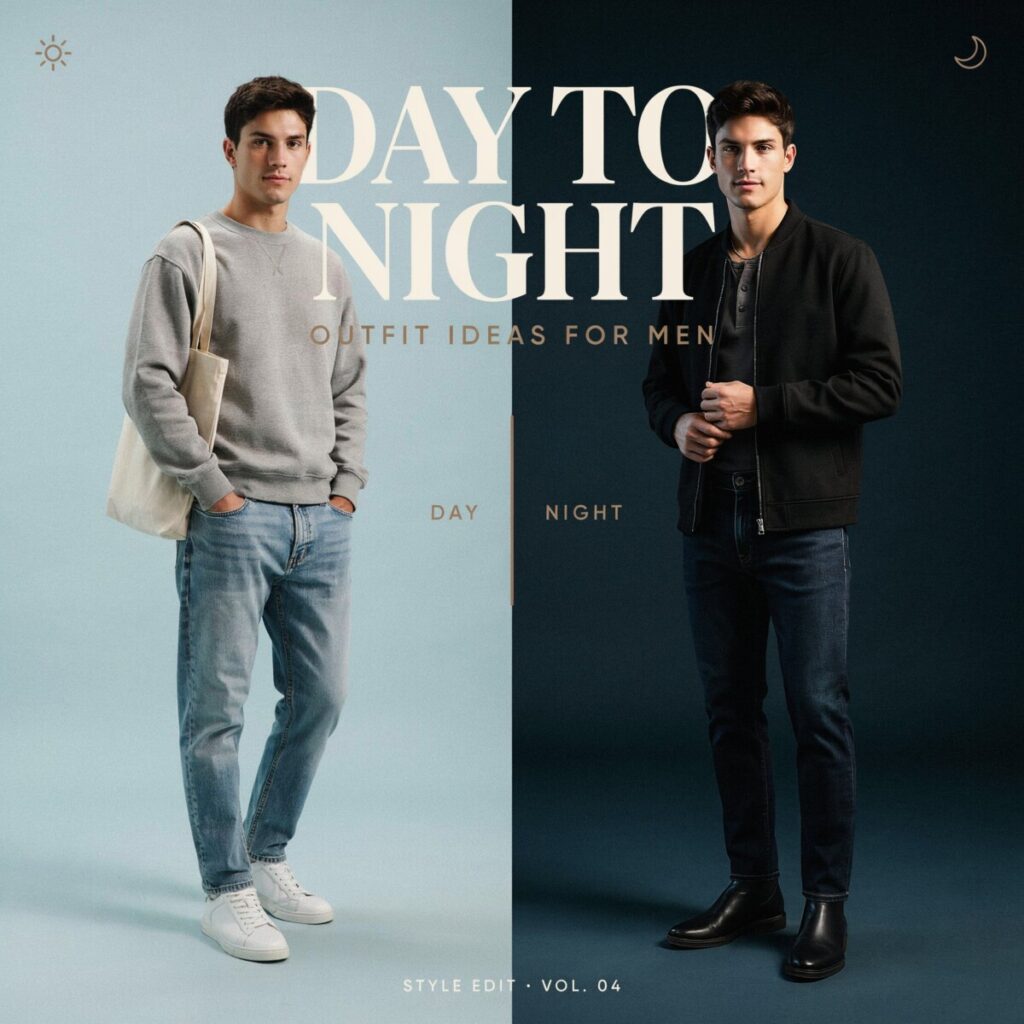 Day-to-Night Outfit Ideas for Men