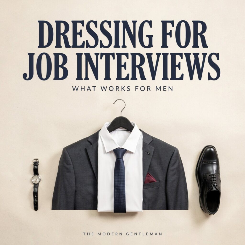 Dressing for Job Interviews What Works for Men