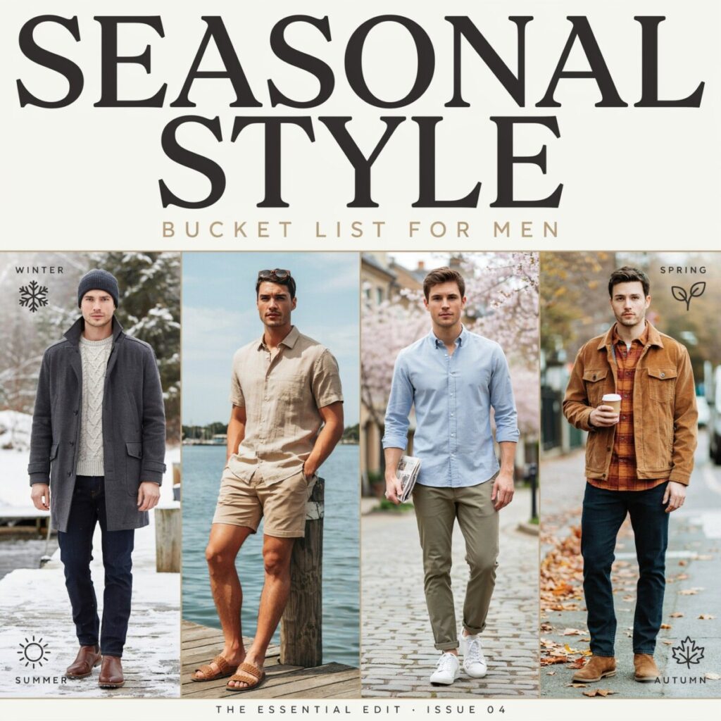 Seasonal Style Bucket List for Men