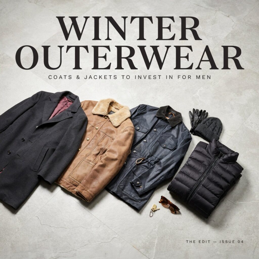 Winter Outerwear Coats and Jackets to Invest In for Men